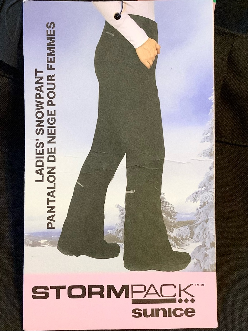NEW Stormpack Sunice Black Boot-Cut Women’s Ski Snowboard Snowpant Sz. XL